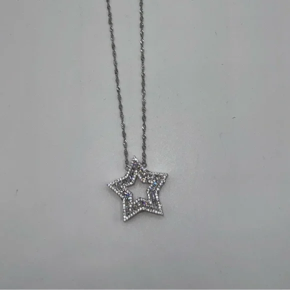 8ct Star Necklace - Picture 6 of 10